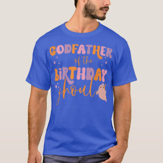 T-shirt Mens Parrain de l'Anniversaire Ghoul Ghost Hallowe