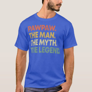 T-shirt Mens Pawpaw The Man The Myth The Legend Father's D