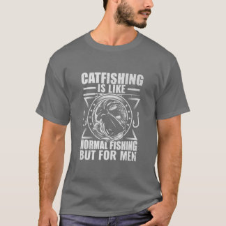T-shirt Mens Pêche Pour Hommes La Pêche Est Pour Hommes 