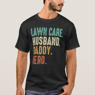 T-shirt Mens Pelouse tondeuse de pelouse Entretien pour ho