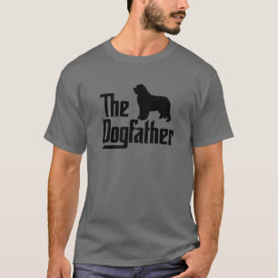 T-shirt Mens Père Chien, Père Chien Oreille Bernese, Best