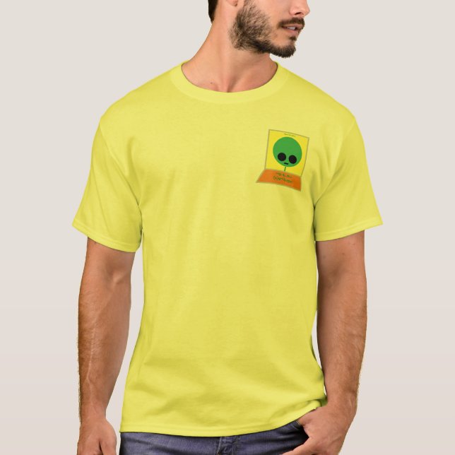 T - Shirt Men's Pflanze Plantpot Design Stil (Vorderseite)