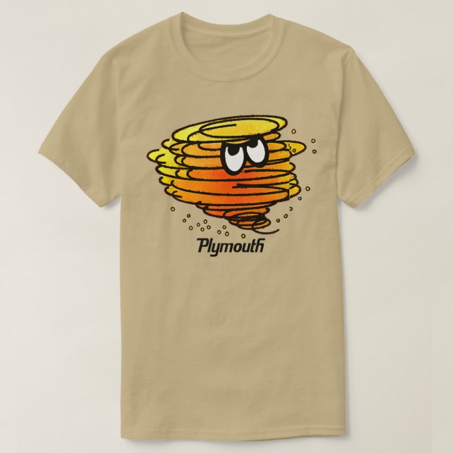 T-shirt Mens Plymouth Duster (Design devant)