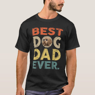 T-shirt Mens Poodle Meilleur Chien Papa Jamais Cadeaux Fêt