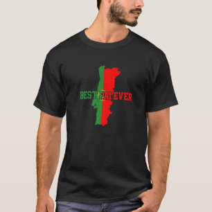 T-shirt Mens Portugal Meilleur Pai jamais