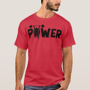 T-shirt Mens POWER Gym Fitness entraînement Bodybuilding M