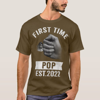 T-shirt Mens Première fois pop est 2022 , Annonce de gross