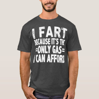 T-shirt Mens Prix de l'essence mème Drôle Pun Humour Plais