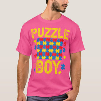 T-shirt Mens Puzzle Boy Puzzles Funny Jigsaw Puzzle Puzzle