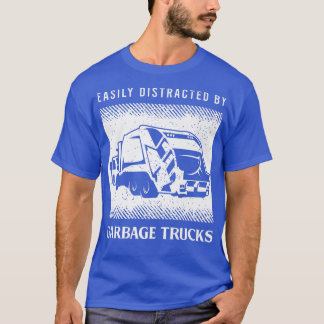 T-shirt Mens Recycling Truck Driver Saying For A Driver Of