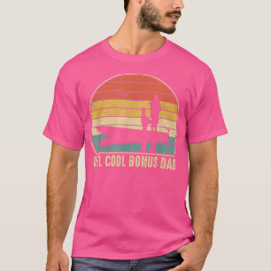 T-shirt Mens Reel Cool Bonus Papa PêchePoisson amusant Vin