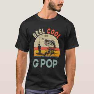 T-shirt Mens Reel Cool G Pop Fishman Daddy Père Day Vi