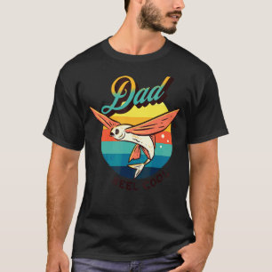 T-shirt Mens Reel Cool Papa Fête des pères Pêche Plaisante