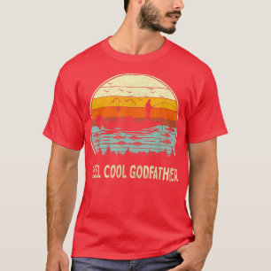 T-shirt Mens Reel Cool Parrain Pêche s Pères amusants D