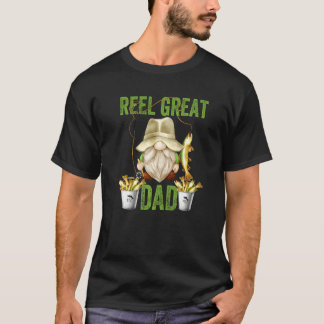 T-shirt Mens Reel Grand Papa Pour Grand-Père Mens Gnome Fi