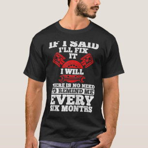 T-shirt Mens Réglage des voitures Réparation voitures Outi