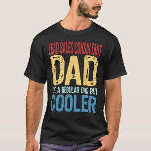 T-shirt Mens Responsable des ventes Consultant Papa Comme 