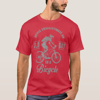 T-shirt Mens retraité Vélo de montagne vélo vélo vélo de M