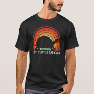 T-shirt Mens Retro Style Vintage Meilleure Tortue Papa Jam