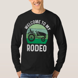 T-shirt Mens Rodéo Papa Pelouse Maillot Landscaping chanti