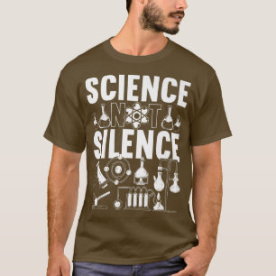 T-shirt Mens Science pas Silence Premium