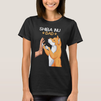 T-shirt Mens Shiba Inu Dad Dog