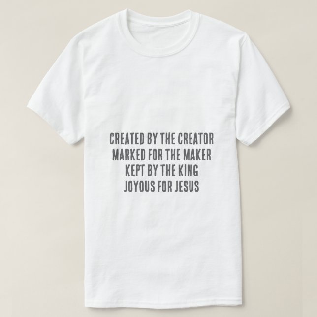 T-shirt Men's shirt (Design devant)