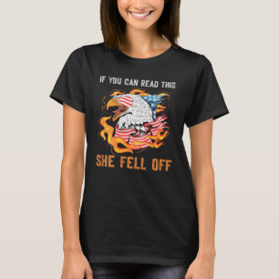 T-shirt Mens Si Vous Pouvez Lire Cela Elle Est Tombé De Pa