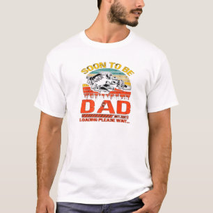 T-shirt Mens Soon To Be Dad Loading Please Wait 2021