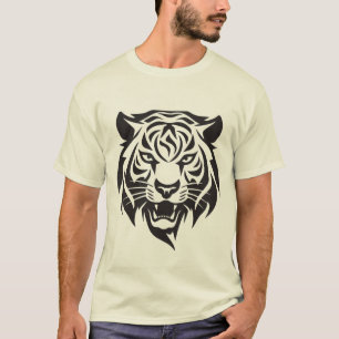 T-shirt Mens T Shirts Moderne tendance Lion Head Pop Art
