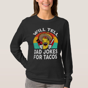 T-shirt Mens Taco Va Dire À Papa Plaisanteries Pour Tacos 