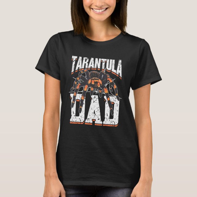 T-shirt Mens Tarantula Papa Spider Tarantula (Devant)