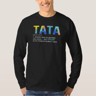 T-shirt Mens Tata Définition Comme Un Grand-Père Ordinaire