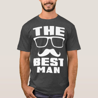 T-shirt Mens The Best Man Bachelor Party 