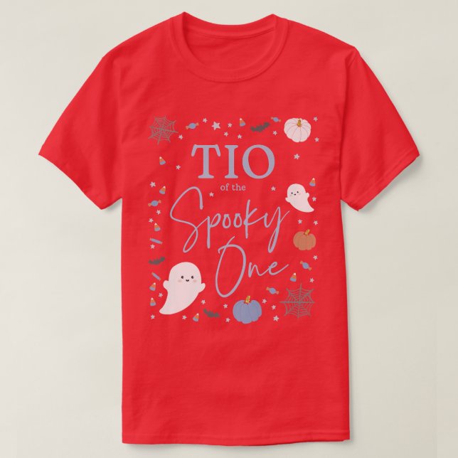 T-shirt Mens Tio du Éffrayant One premier anniversaire Blu (Design devant)