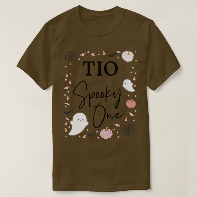 T-shirt Mens Tio of the Éffrayant One Girl First Birthday  (Design devant)