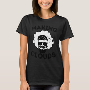 T-shirt Mens Vape Fabriquer Des Nuages Drôle Vapeur E Ciga