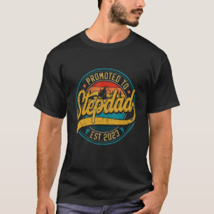 T-shirt Mens Vintage Promu À Great Stepdad Est 2023 Fa