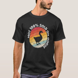 T-shirt Mens Vintage Retro Not 100 Sold on Goose Funny Sun