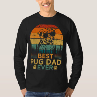 T-shirt Mens Vintage Style Rétro Meilleur Carlin Papa Jama