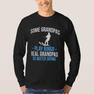 T-shirt Mens Water Ski Grand-pa Ski Waterski ski ski Water