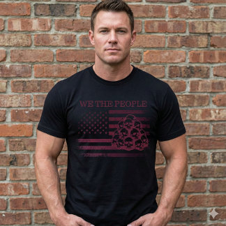 T-shirt Men's We The People American Flag Shirt
