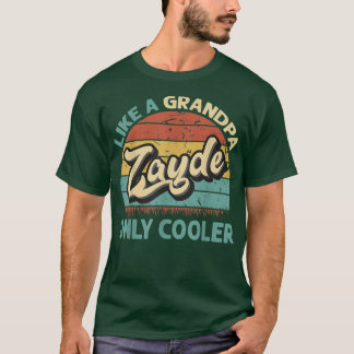 T-shirt Mens Zayde Comme Un Grand-Père Seulement Glacière 
