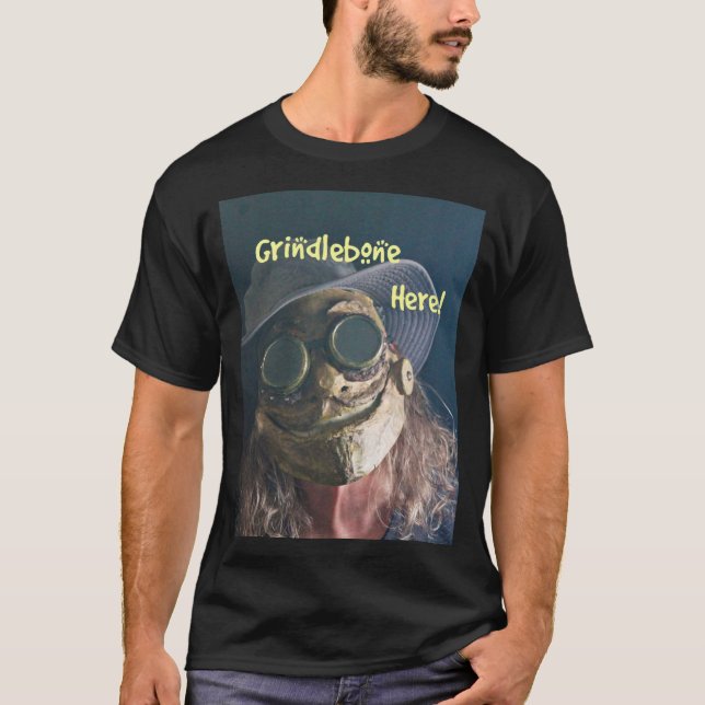 T-shirt Mensgrindleshirt (Devant)