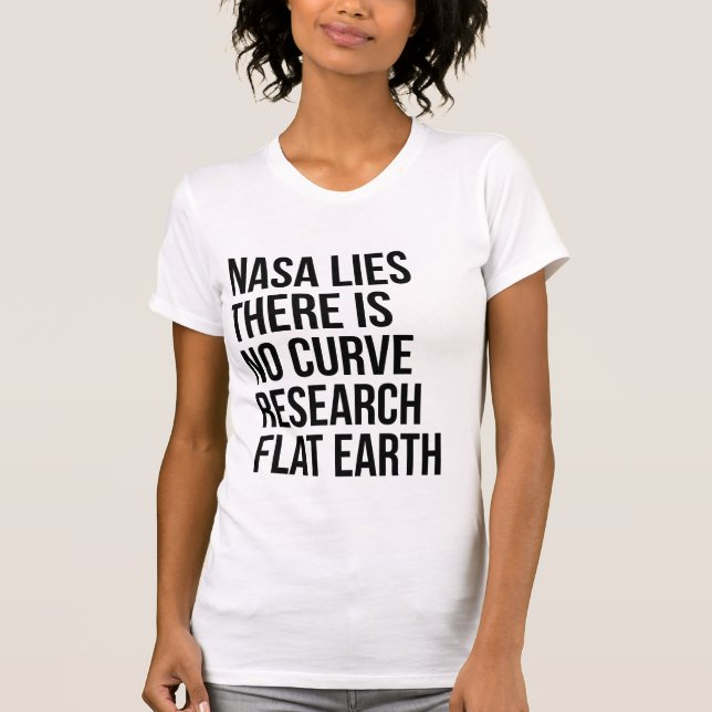 T-shirt Mensonges de la NASA (Devant)