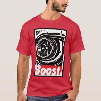 T-shirt Mensurbo Boost pour les amis de voiture de course