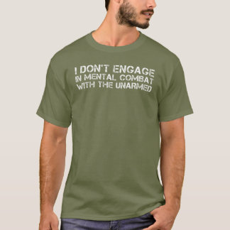 T-shirt Mental Combat