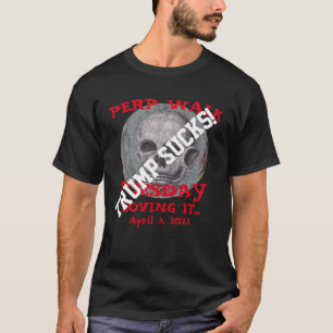 T-shirt Menteur de rue tsar Trump abordabilité prix du gaz