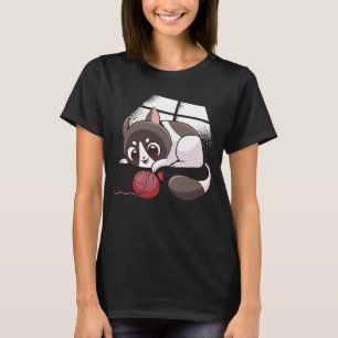 T-shirt Mention de conduite de fille mignonne