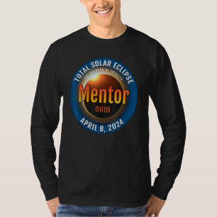 T-shirt Mentor Ohio OH total Éclipse solaire 2024 3